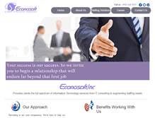 Tablet Screenshot of econosoftinc.com